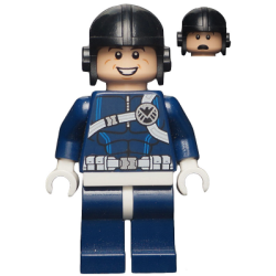 SHIELD Agent - White Hips and Hands Lego® - sh0188