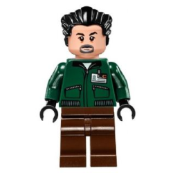 Lexcorp Henchman 2 - Dark Brown Legs Lego® - sh0223