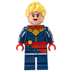 Captain Marvel - Red Sash Lego® - sh0226