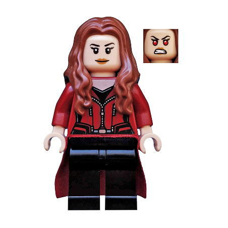 The Scarlet Witch (Wanda Maximoff) - Plain Black Legs