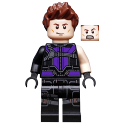 Hawkeye - Black and Dark Purple Suit Lego® - sh0302