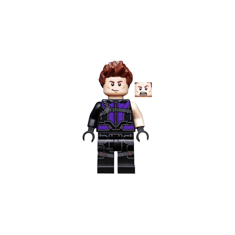 Hawkeye - Black and Dark Purple Suit Lego® - sh0302