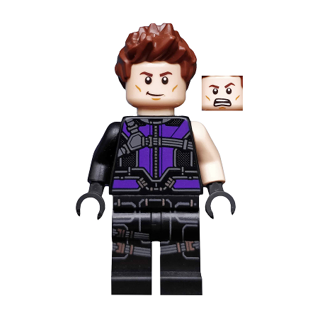 Hawkeye - Black and Dark Purple Suit Lego® - sh0302