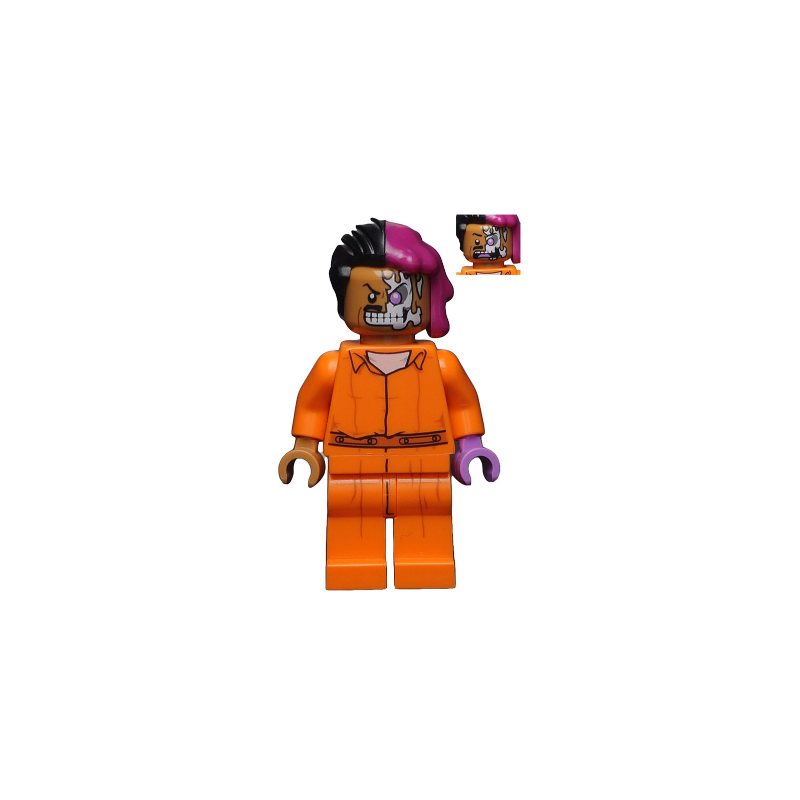 Two-Face - Prison Jumpsuit Lego® - sh0345