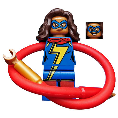 Ms. Marvel (Kamala Khan) - Long Arms Lego® - sh0375