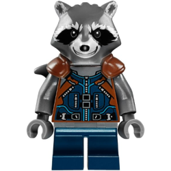 Rocket Raccoon - Dark Blue and Reddish Brown Outfit
