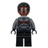 Falcon - Dark Bluish Gray and Black Suit