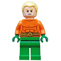 Aquaman - Bright Light Yellow Short Hair Lego® - sh0533