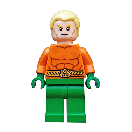 Aquaman - Bright Light Yellow Short Hair Lego® - sh0533