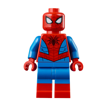 Spider-Man - Metallic Light Blue Eye Highlights Lego® - sh0536