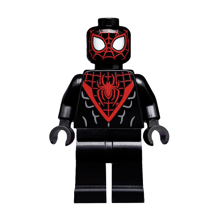 Spider-Man (Miles Morales) - Red Webbing on Head