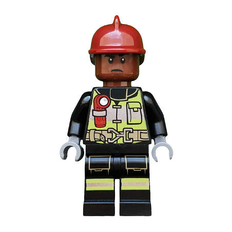 Firefighter - Dark Red Fire Helmet