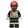 Firefighter - Dark Red Fire Helmet