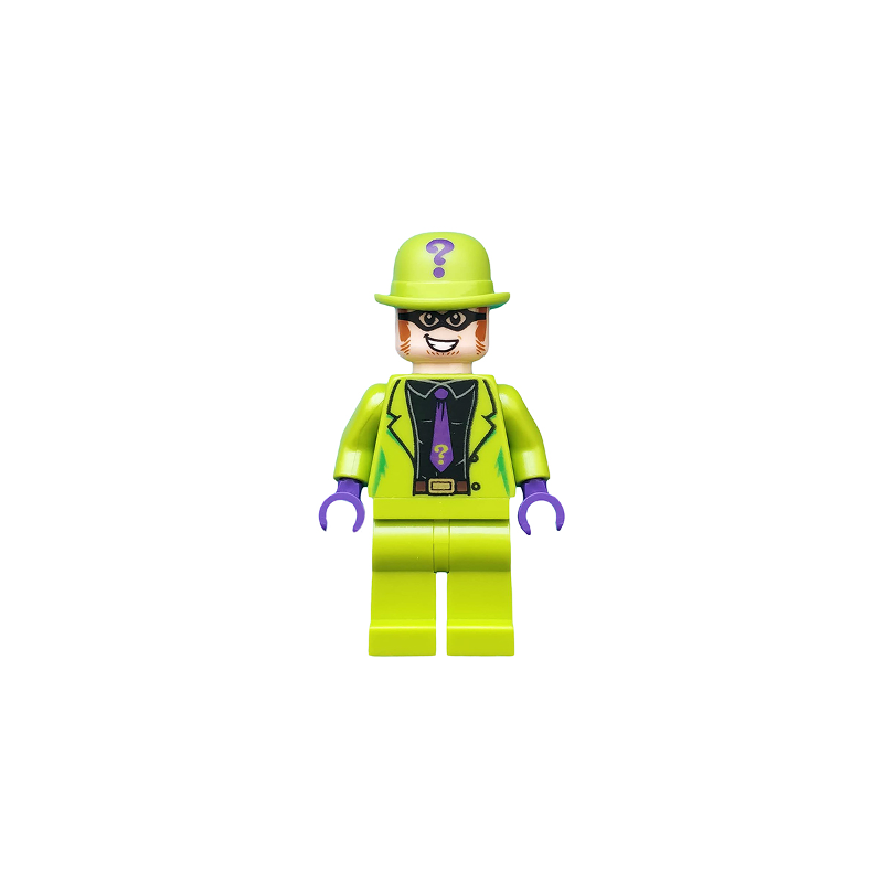 The Riddler - Black Shirt and Dark Purple Tie Lego® - sh0593