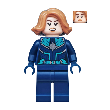 Captain Marvel (Carol Danvers) - 'Vers' Kree Starforce Uniform Lego® - sh0605