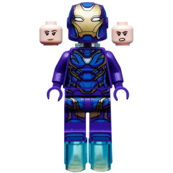 Rescue (Pepper Potts) - Dark Purple Armor Lego® - sh0610