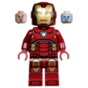 Iron Man - Silver Hexagon on Chest Lego® - sh0612
