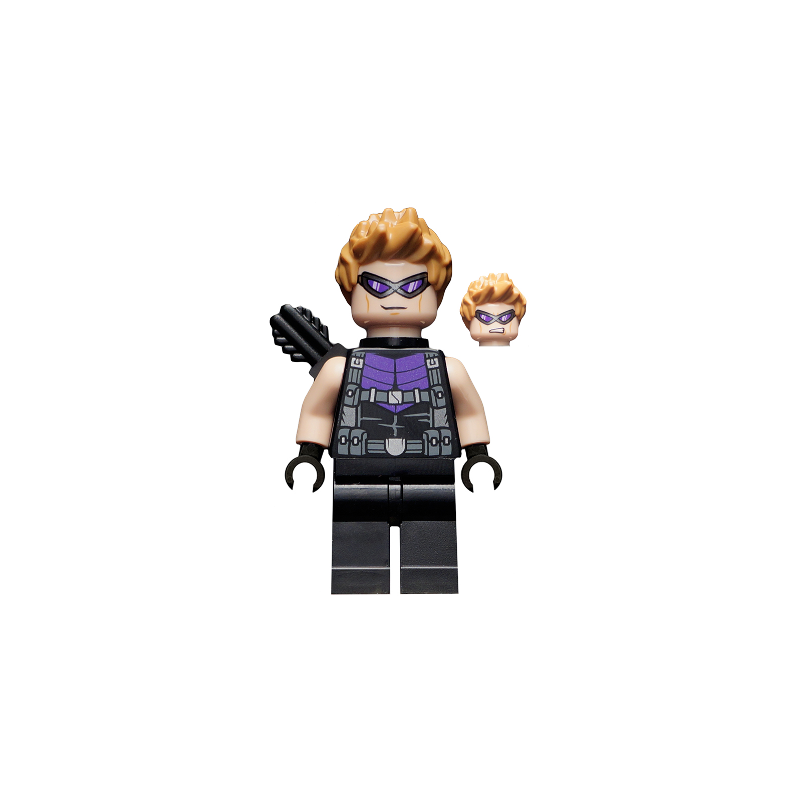 Hawkeye - Black and Dark Purple Suit